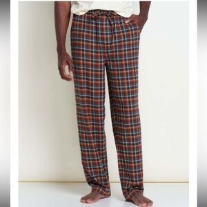 Toad&Co. Men's Shuteye Organic Cotton Flannel Loungewear Pajama Bottoms Size XL